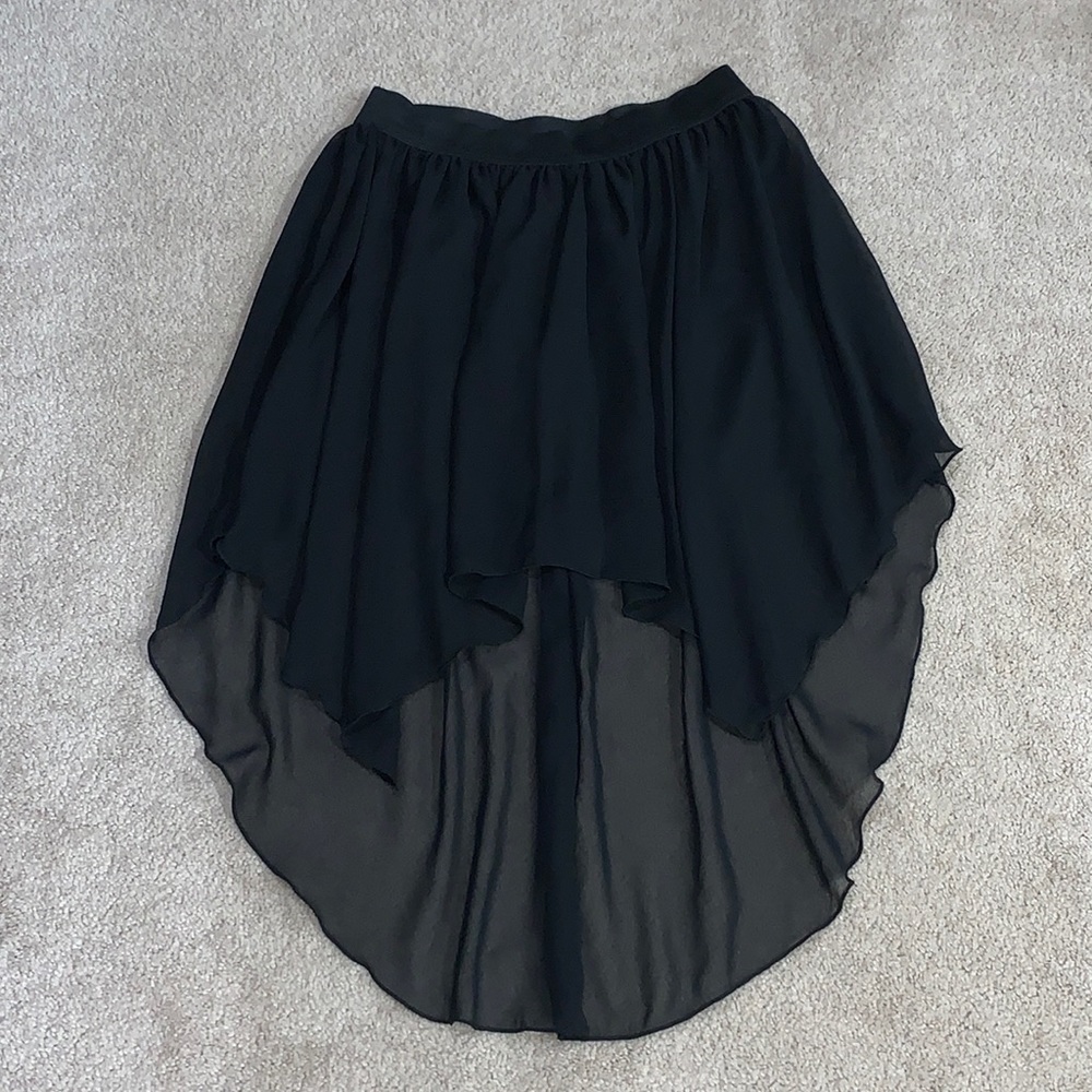 High low skirt